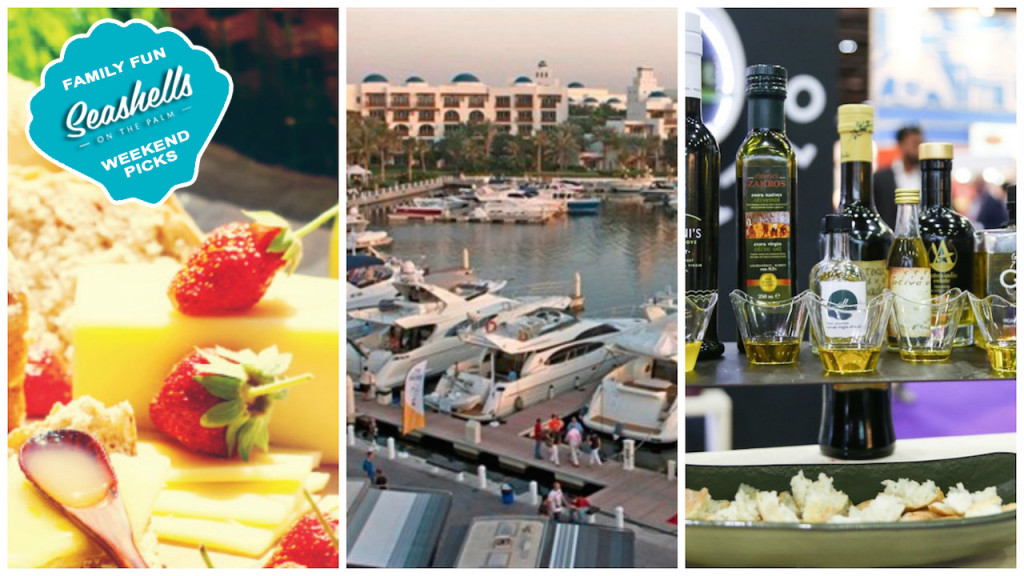 Seashells on the Palm Family fun activities for the weekend in Dubai